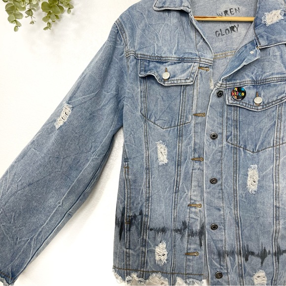WREN + GLORY • With the Band Denim Jacket - Picture 5 of 10